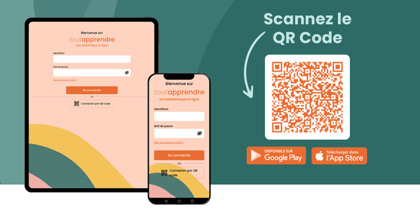 appli mobile ToutApprendre QRcode