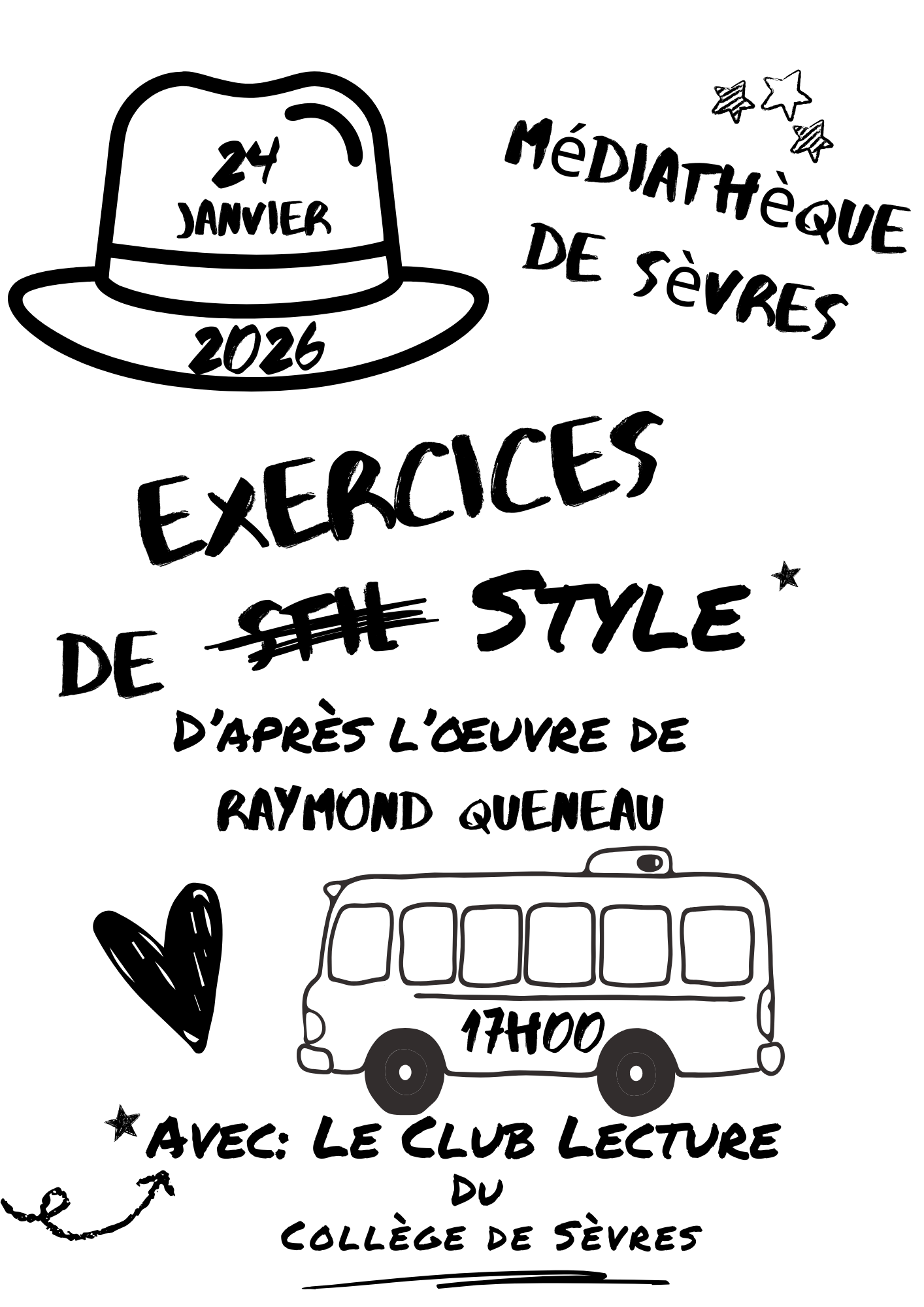 affiche exercices de style