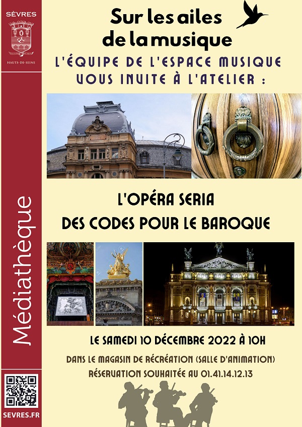opera seria flyers affiche 10.12.22